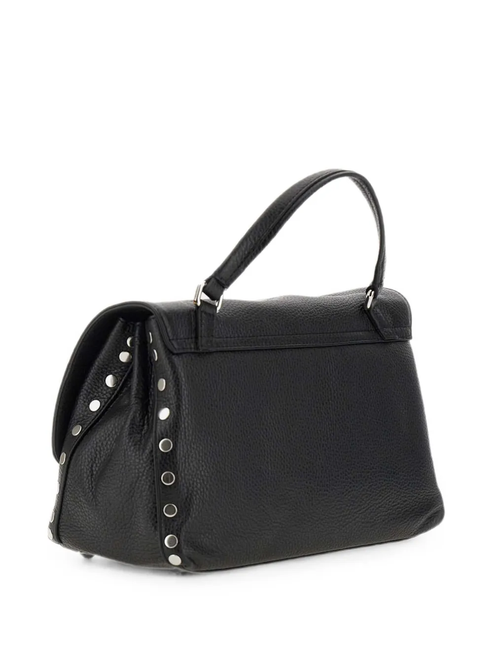 Zanellato ブラック ショルダーバッグ Zanellato スタッズ レザーショルダーバッグ | ブラック | FARFETCH JP
