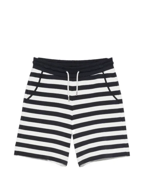 Margittes striped-pattern shorts