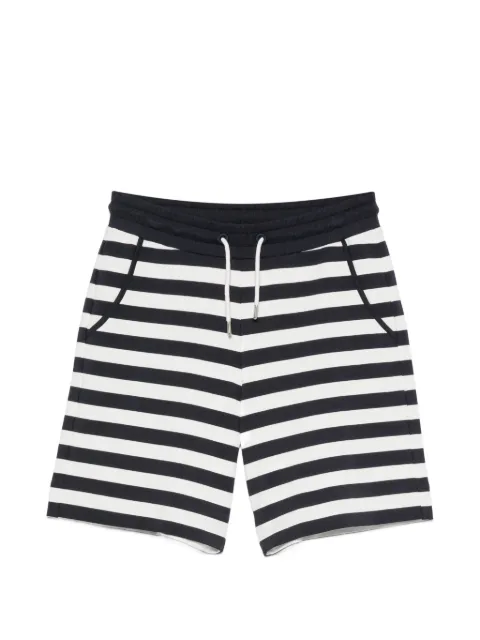 Margittes striped-pattern shorts