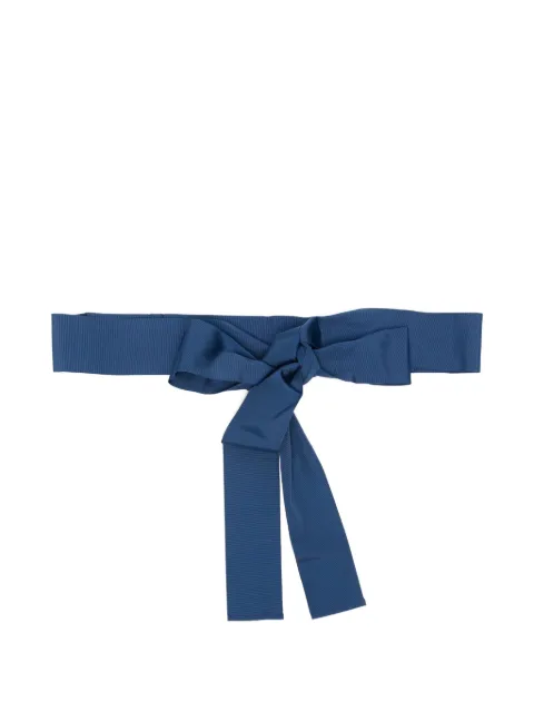Sara Roka grosgrain-ribbon bow belt
