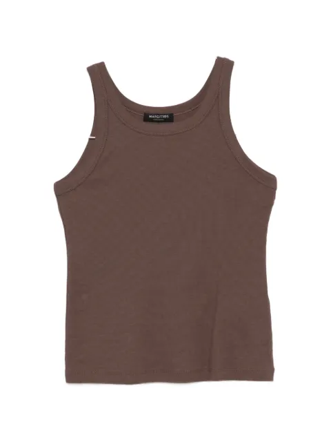 Margittes ribbed-knit tank top