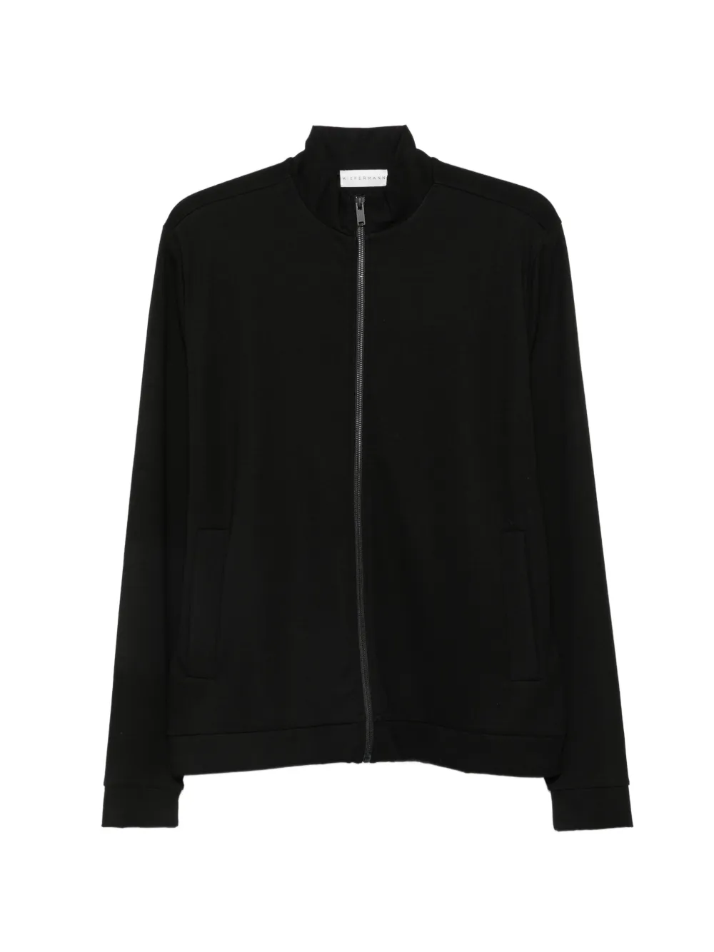 KIEFERMANN Feoras zip-up mock-neck sweatshirt - Nero