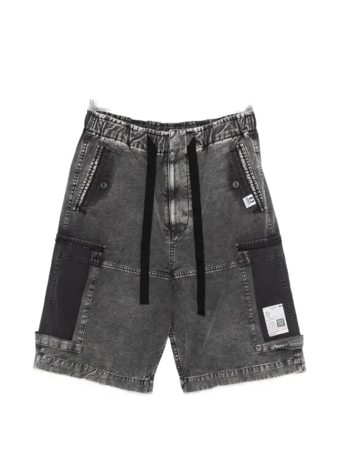 Maison MIHARA YASUHIRO logo-detail cargo shorts