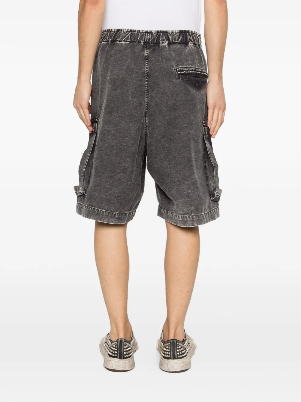 Maison MIHARA YASUHIRO Cargo shorts Zwart