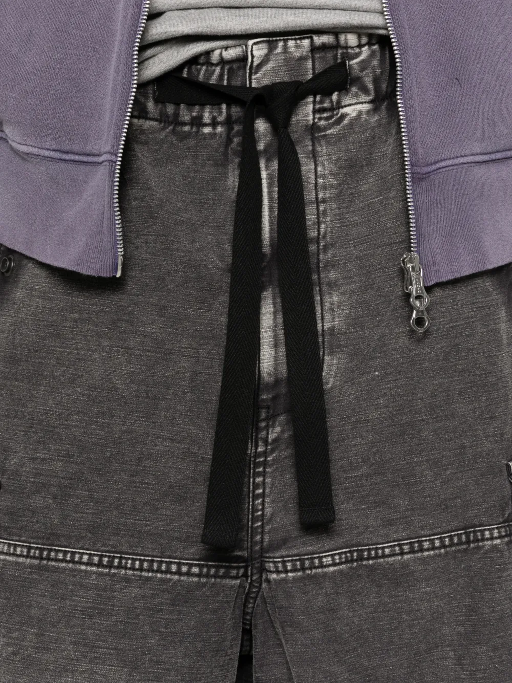Maison MIHARA YASUHIRO Cargo shorts Zwart