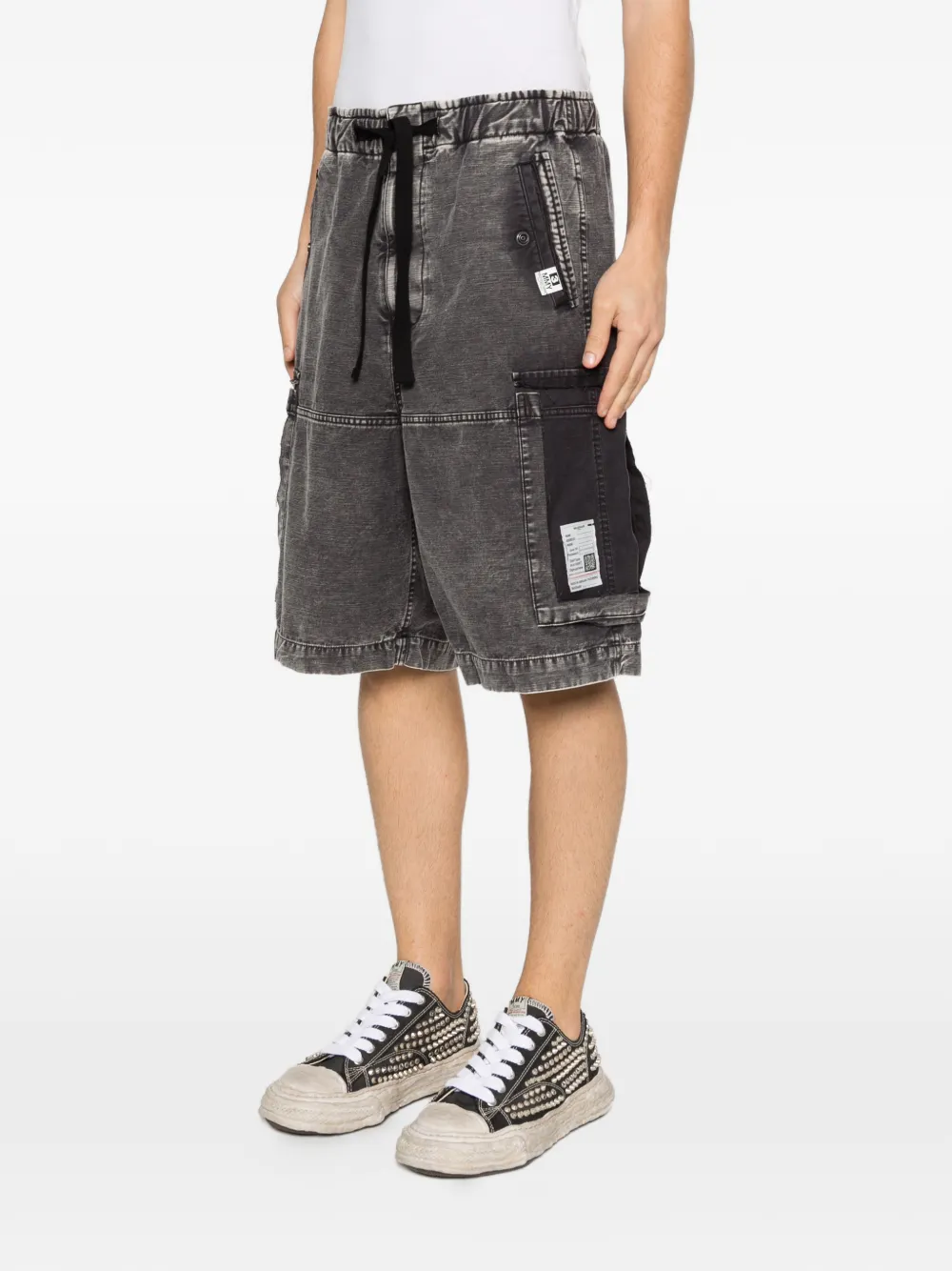 Maison MIHARA YASUHIRO Cargo shorts Zwart