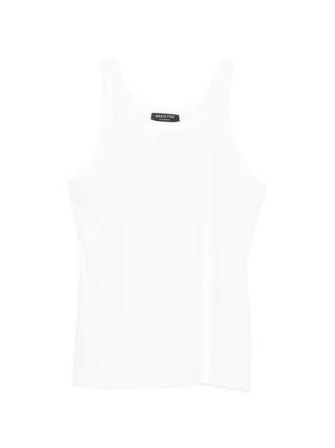 Margittes ribbed-knit tank top
