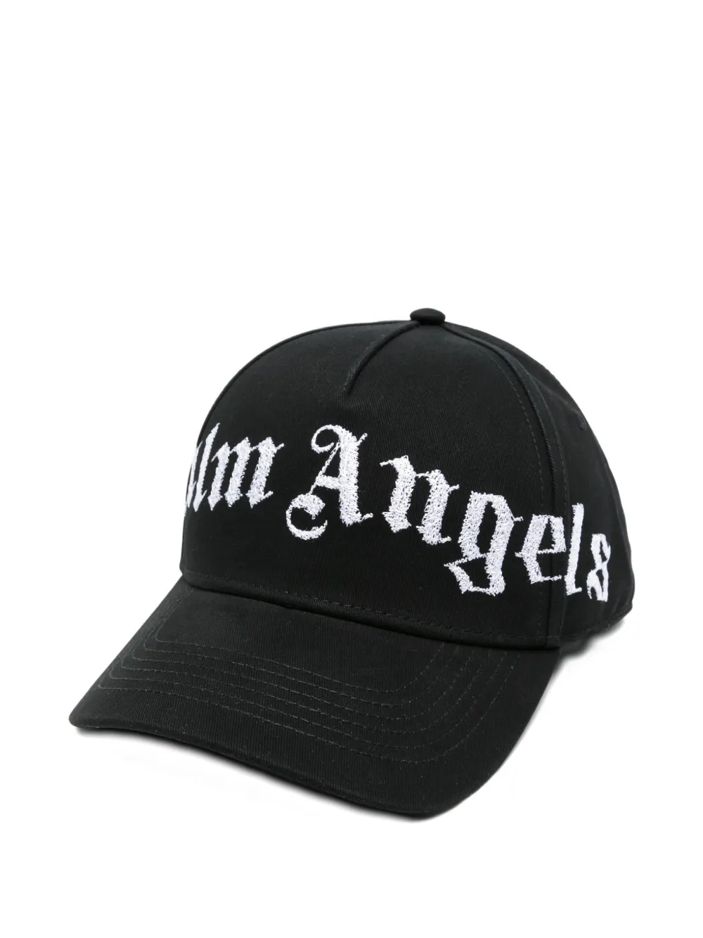 Palm Angels logo baseball cap - Nero