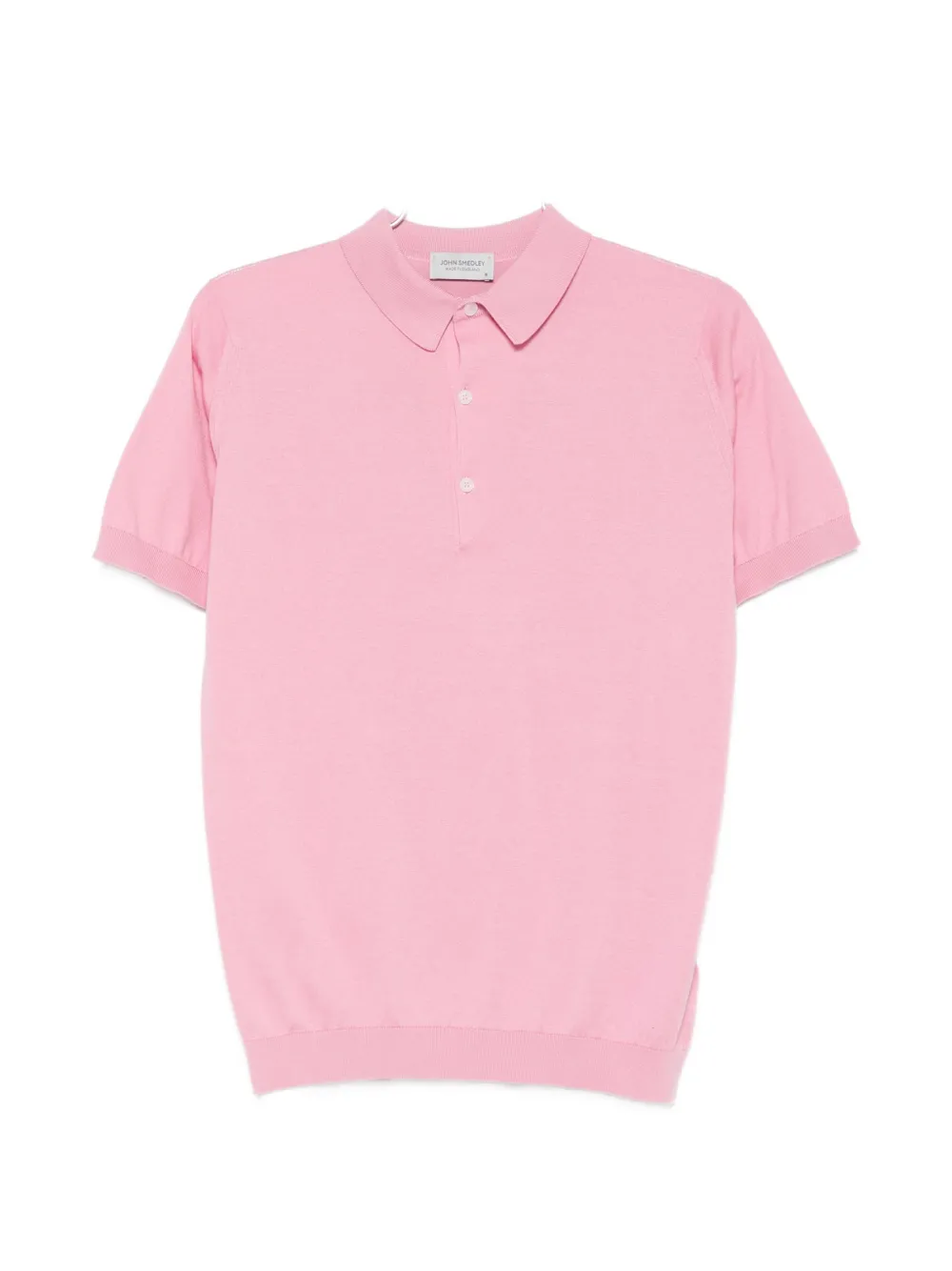 John Smedley Adria cotton polo shirt - Rosa