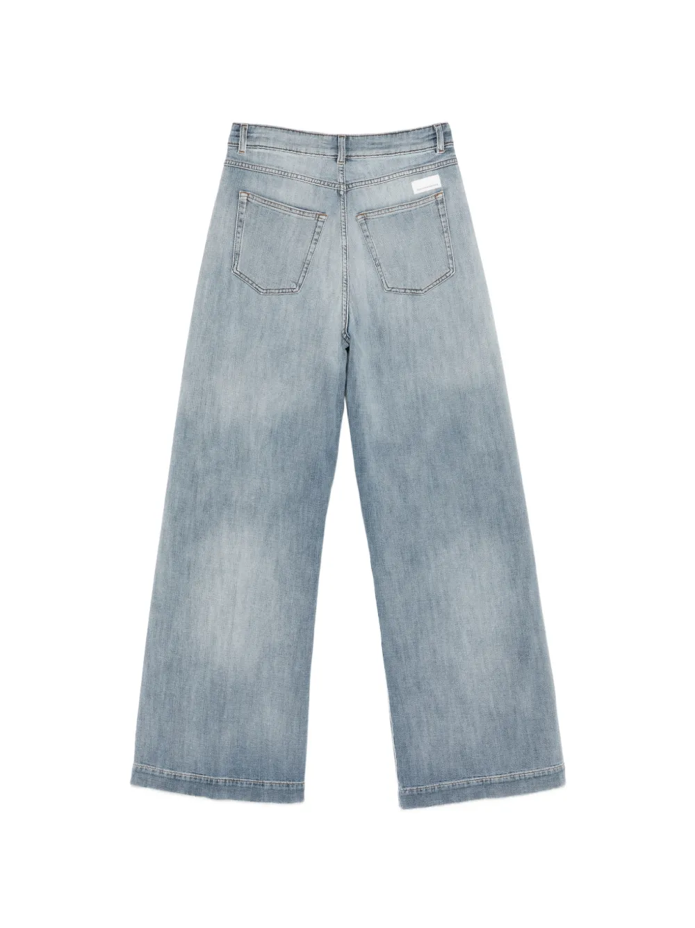 Nine In The Morning Audrey jeans met zak Blauw