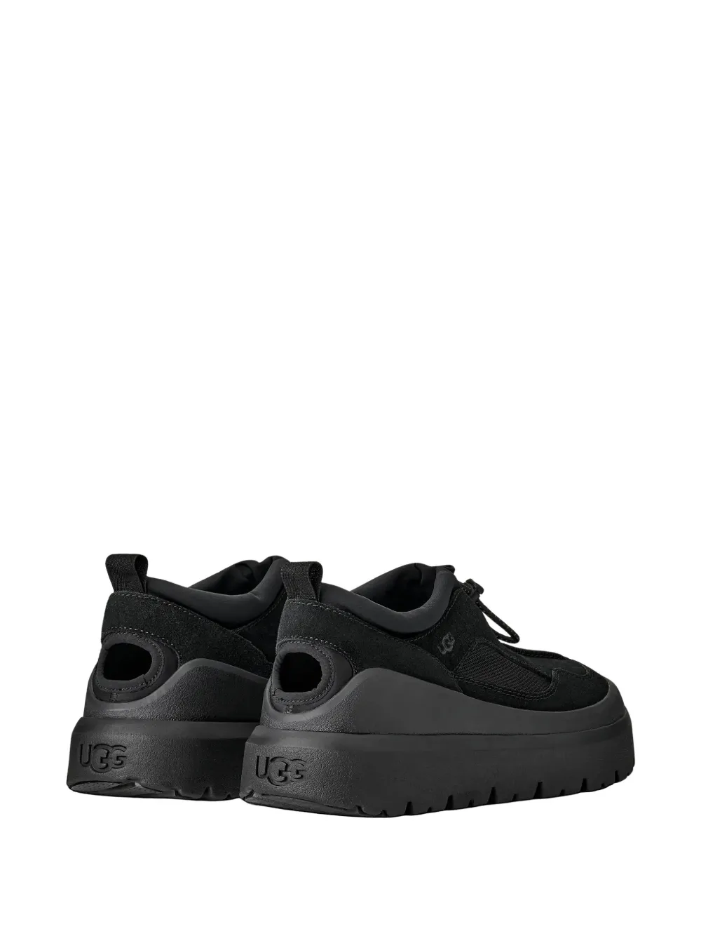 UGG Heritage Utility Axoid sneakers met plateauzool Zwart
