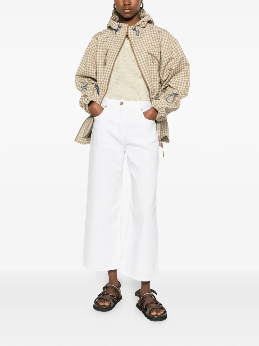  Aspesi Pantalones Anchos - Blanco 