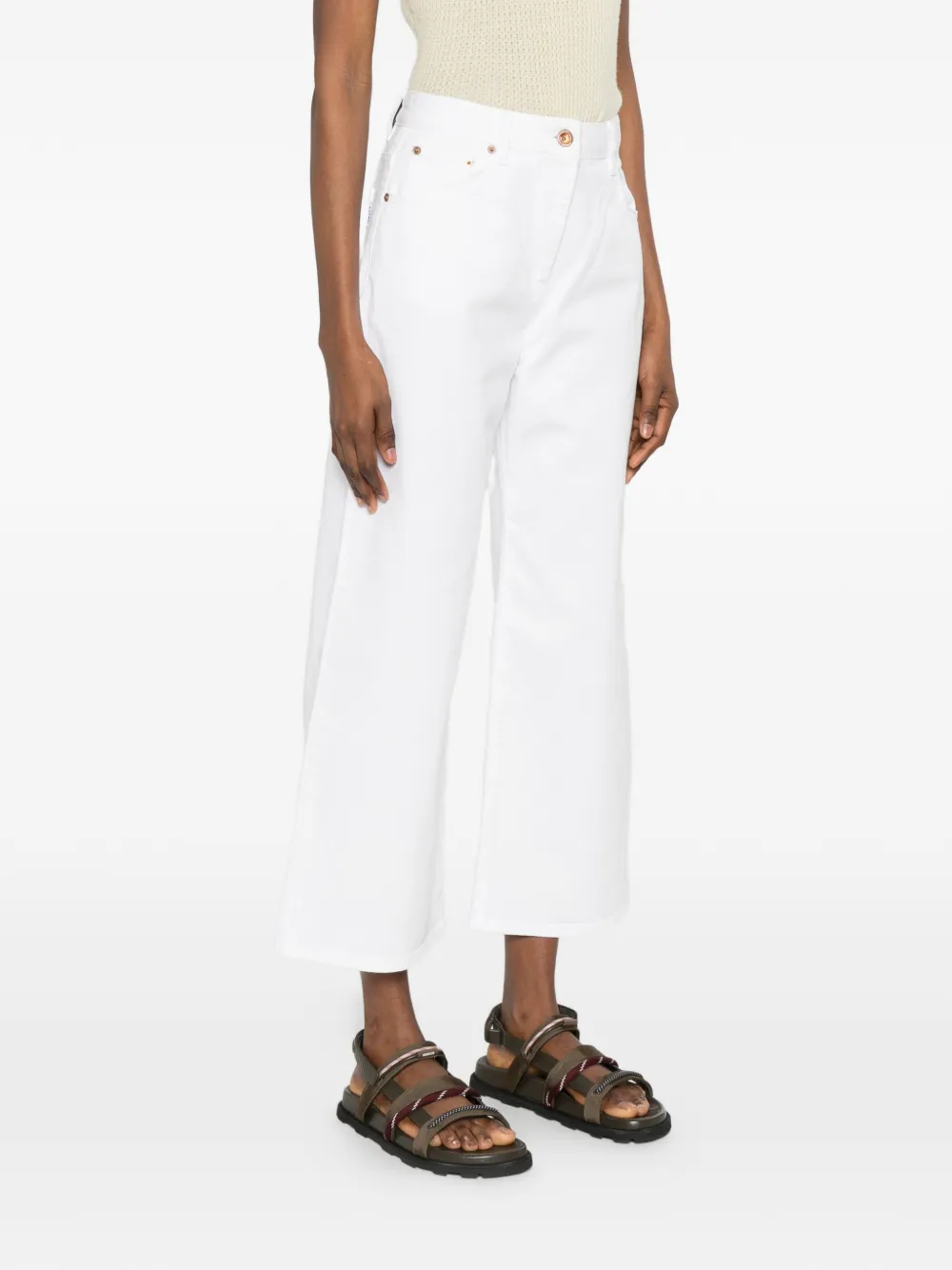  Aspesi Pantalones Anchos - Blanco 