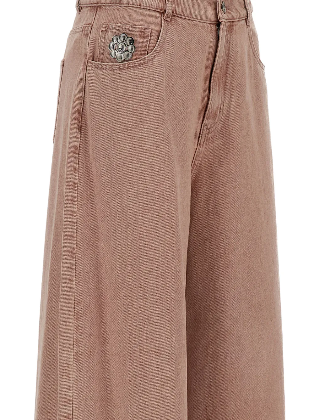 HUI MILANO Marco broek met franje Roze