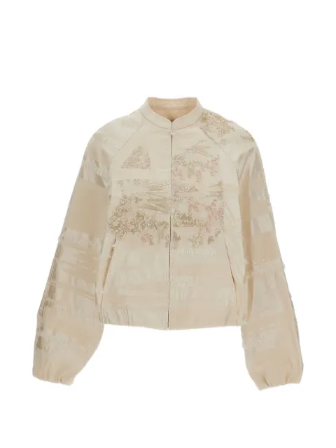 HUI MILANO Orchidea long-sleeve jacket 