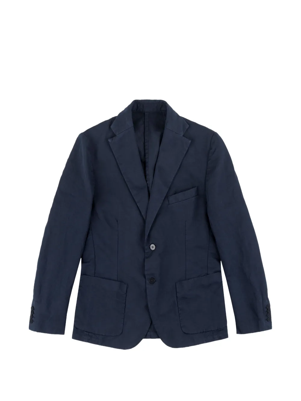 original vintage style single-breasted blazer - Blu