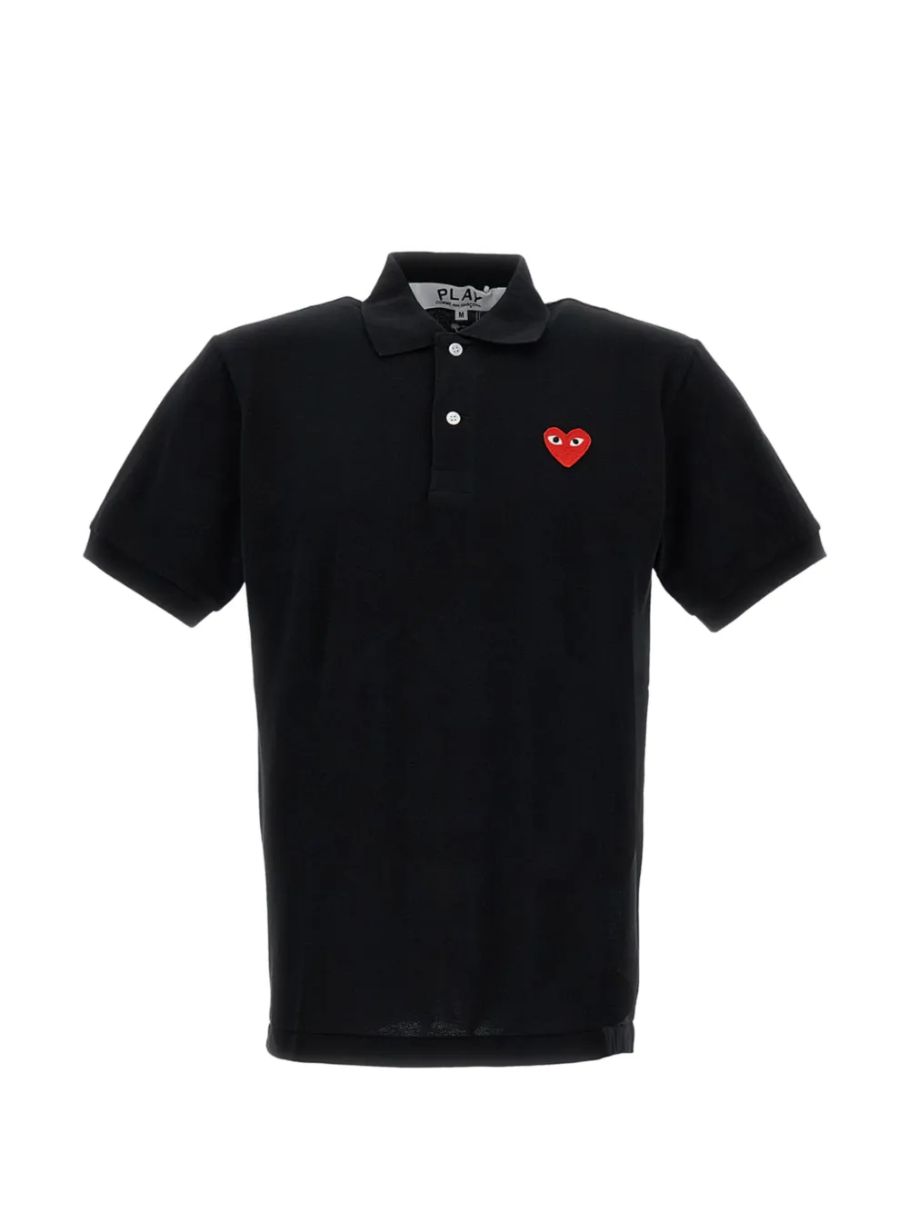 Comme Des Garçons Play heart-logo polo shirt - Nero