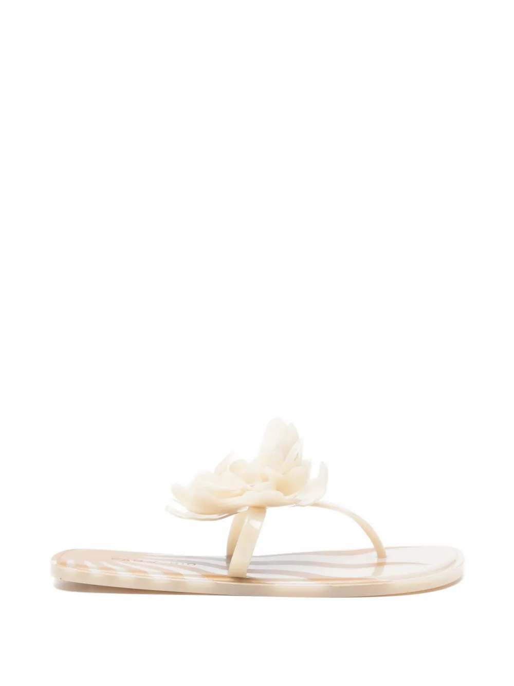 FARM Rio flower thong flip-flops - Bianco