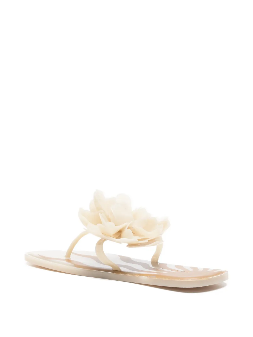 FARM Rio Teenslippers met bloemdetail Wit