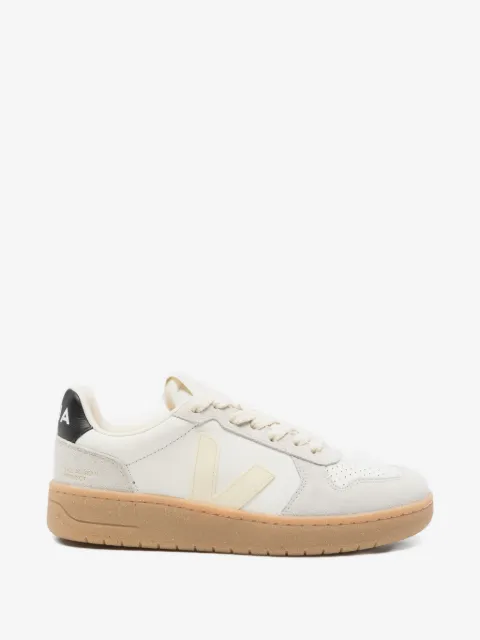 VEJA V-82 suede panelled sneakers