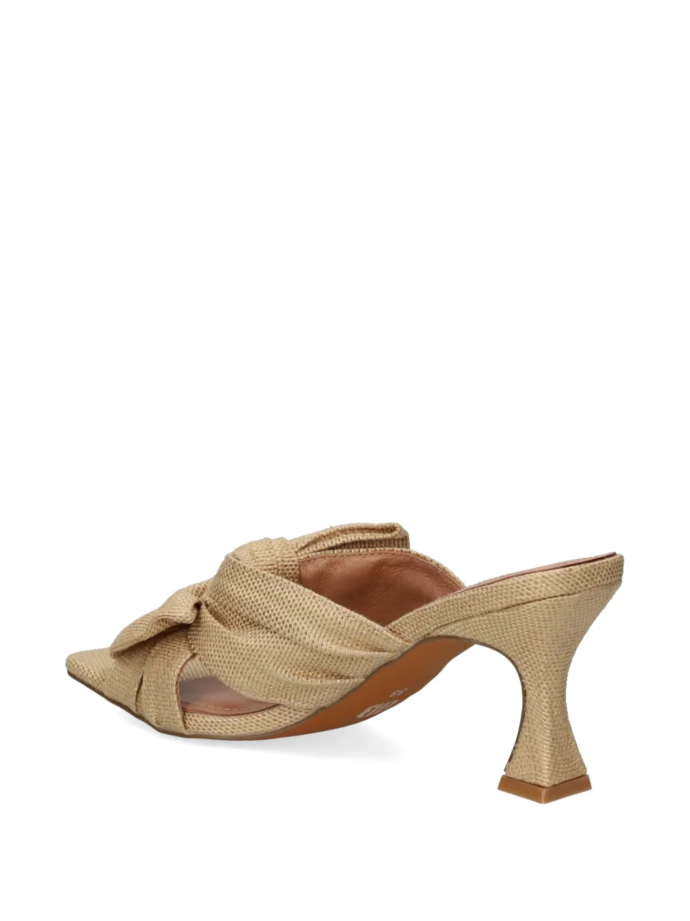 Bibi Lou Karsie bow sandals Beige
