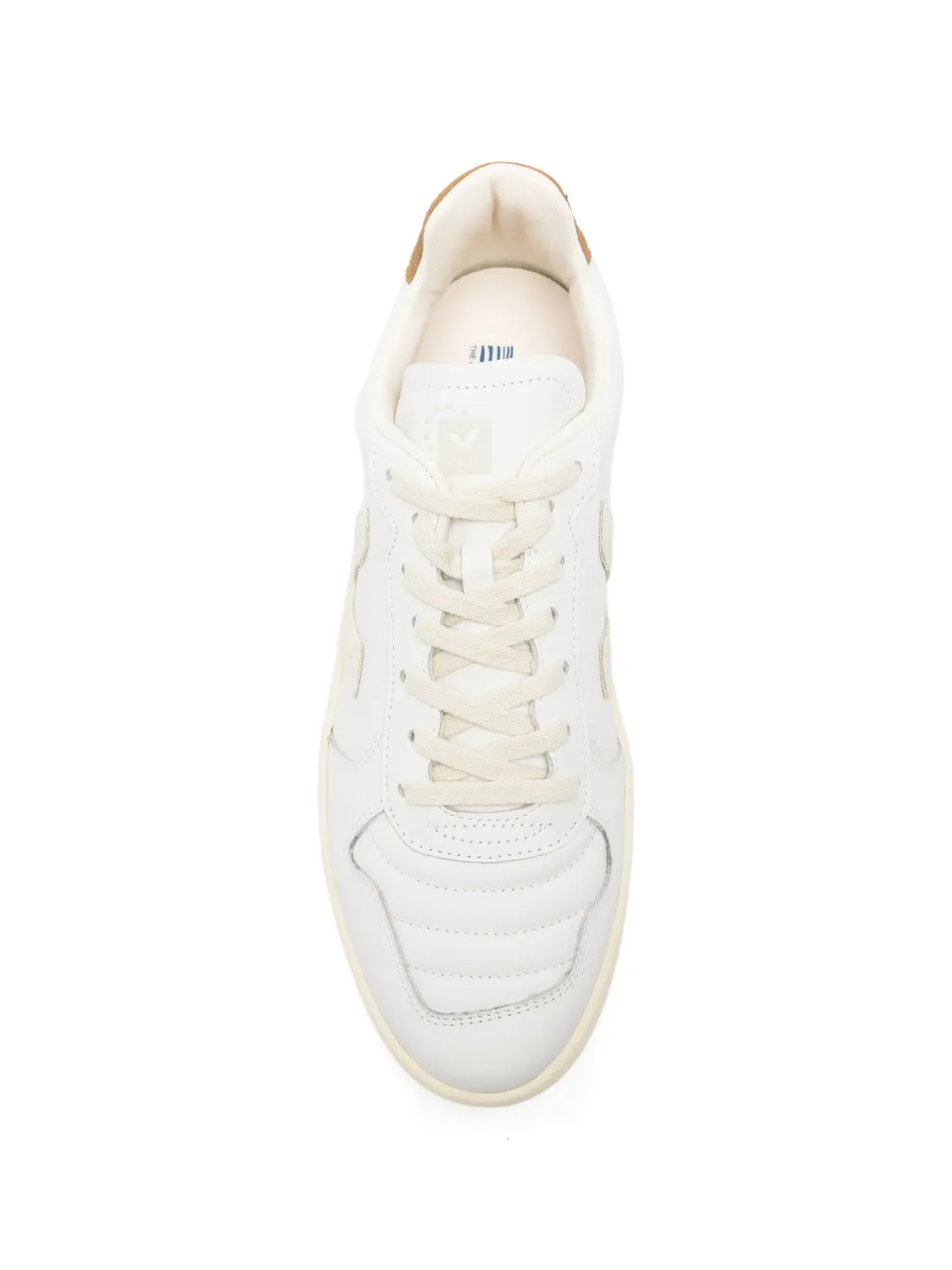 VEJA V-82 II leather logo sneakers Wit