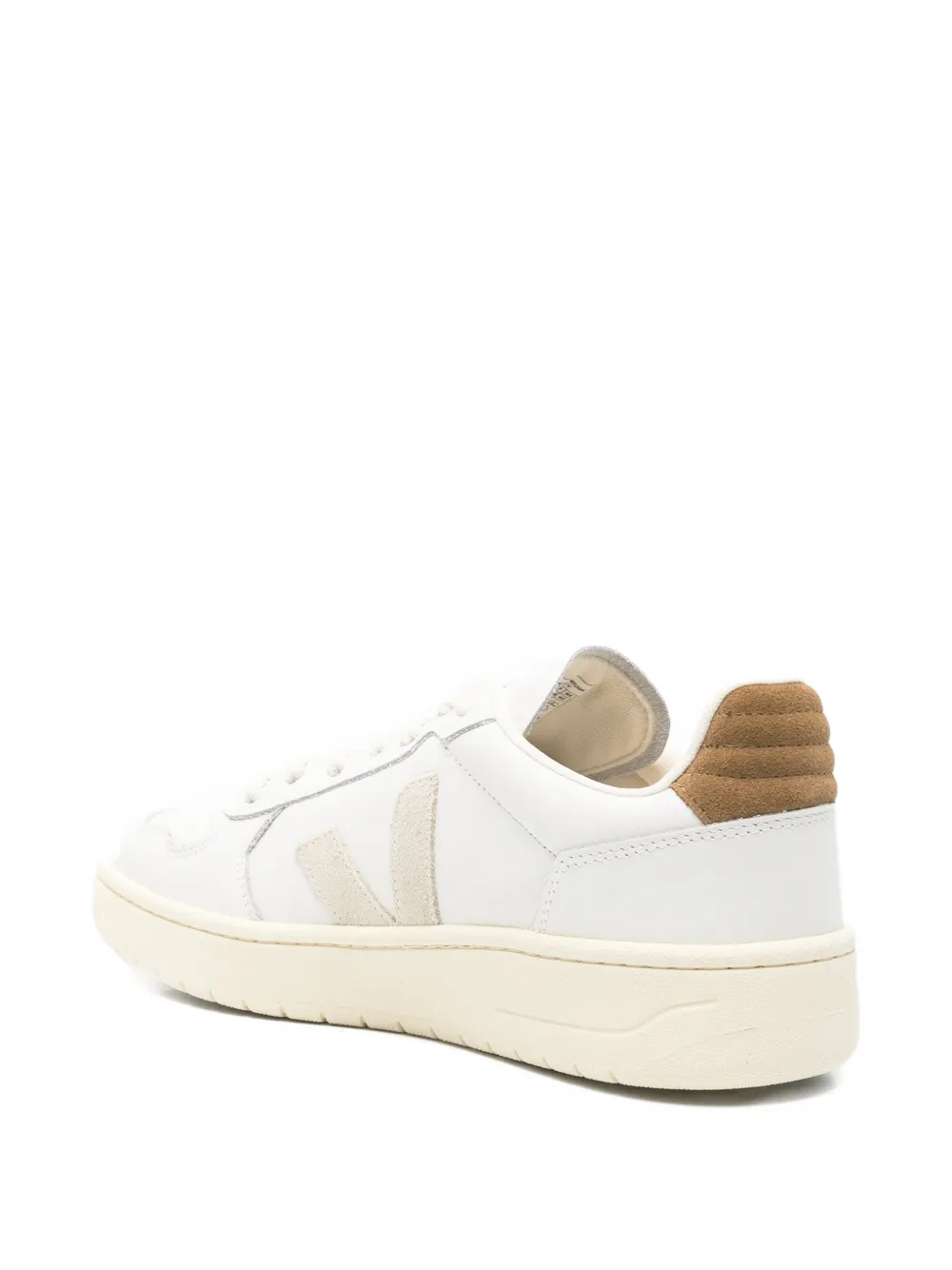 VEJA V-82 II leather logo sneakers Wit