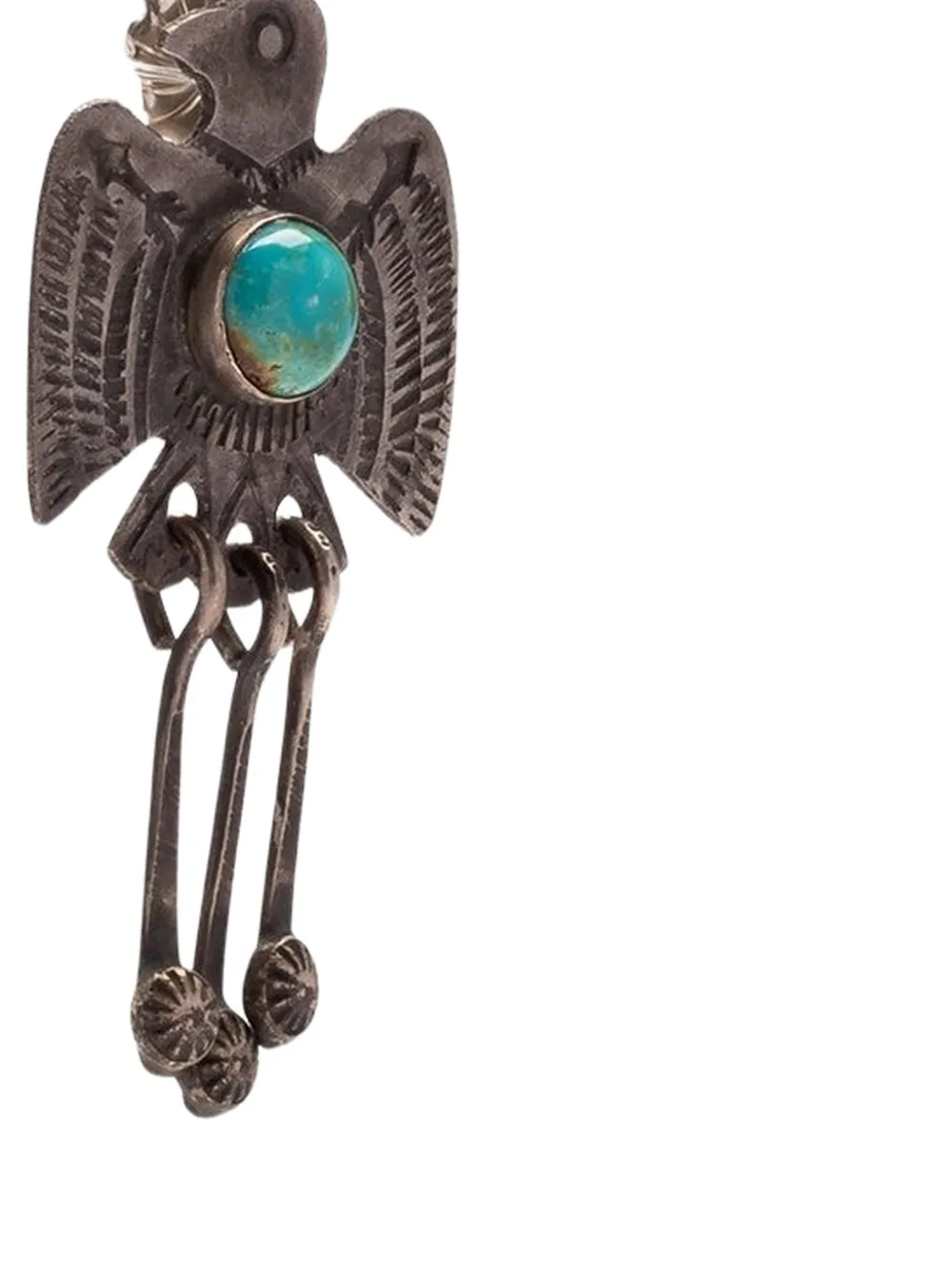  Fortela Bird Drop Earrings - Black 