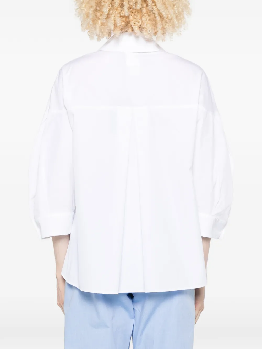'S Max Mara Overhemd met borstzak Wit