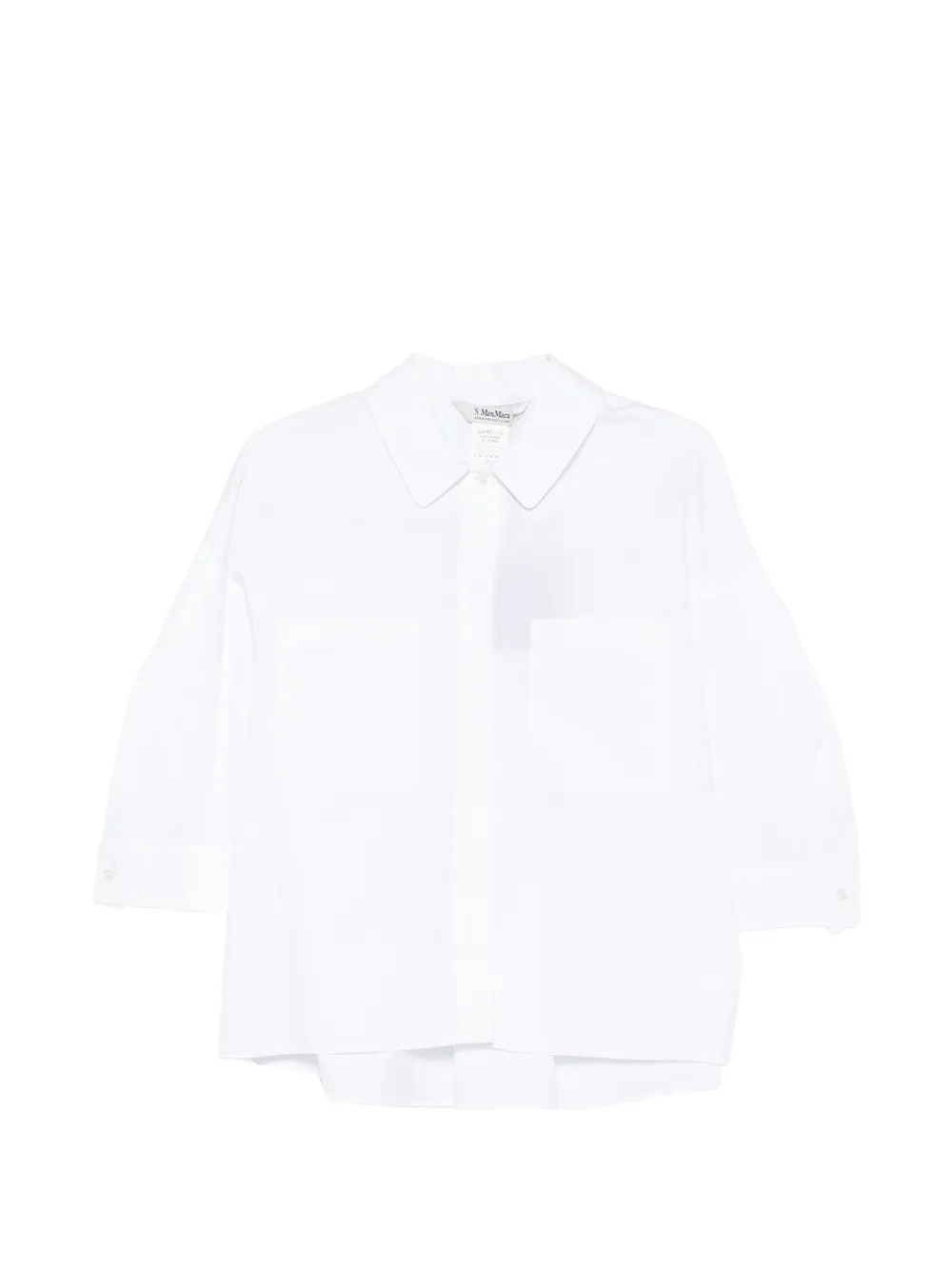 'S Max Mara chest-pockets shirt - Bianco