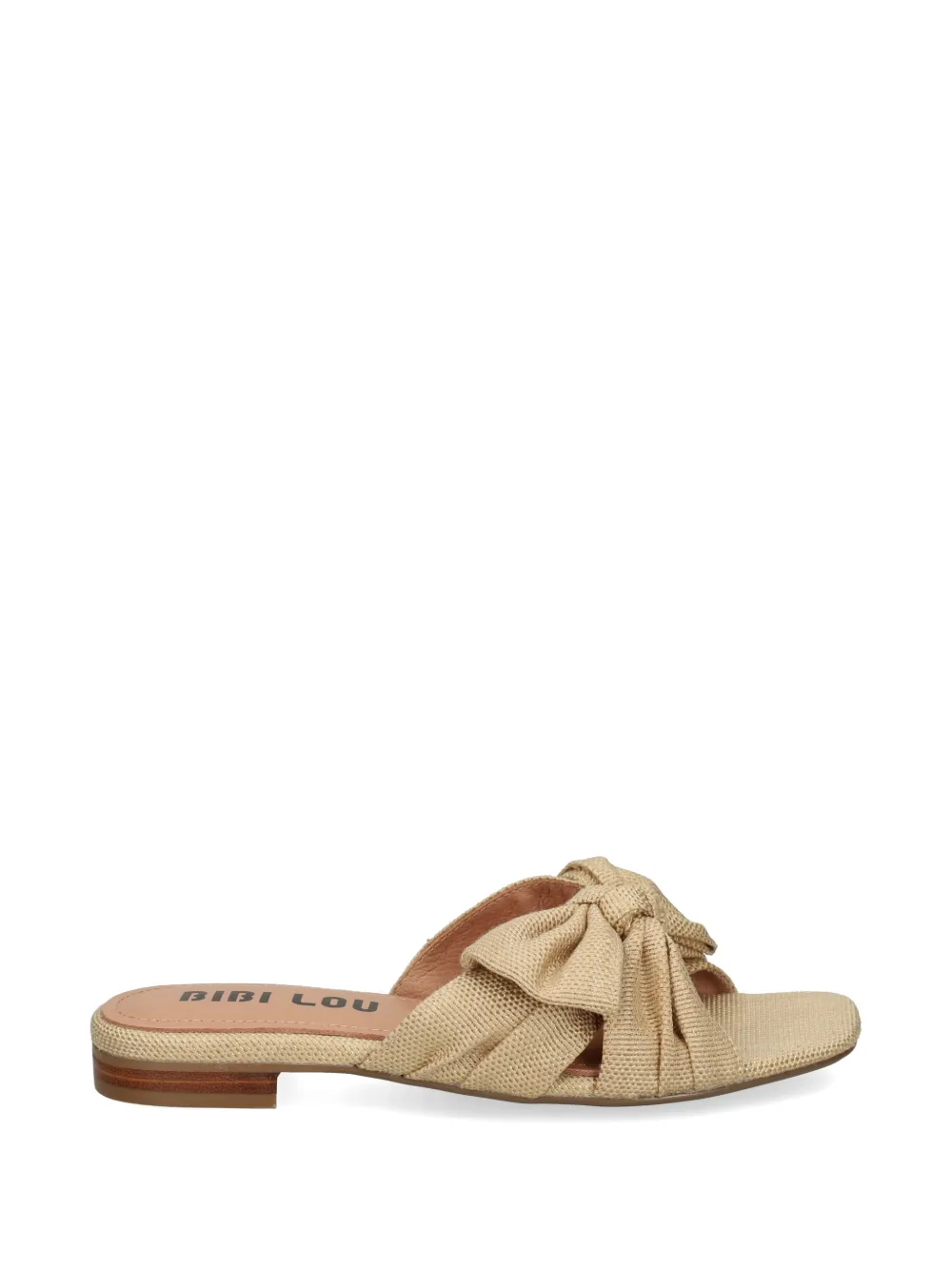 Bibi Lou Karsie bow sandals Beige