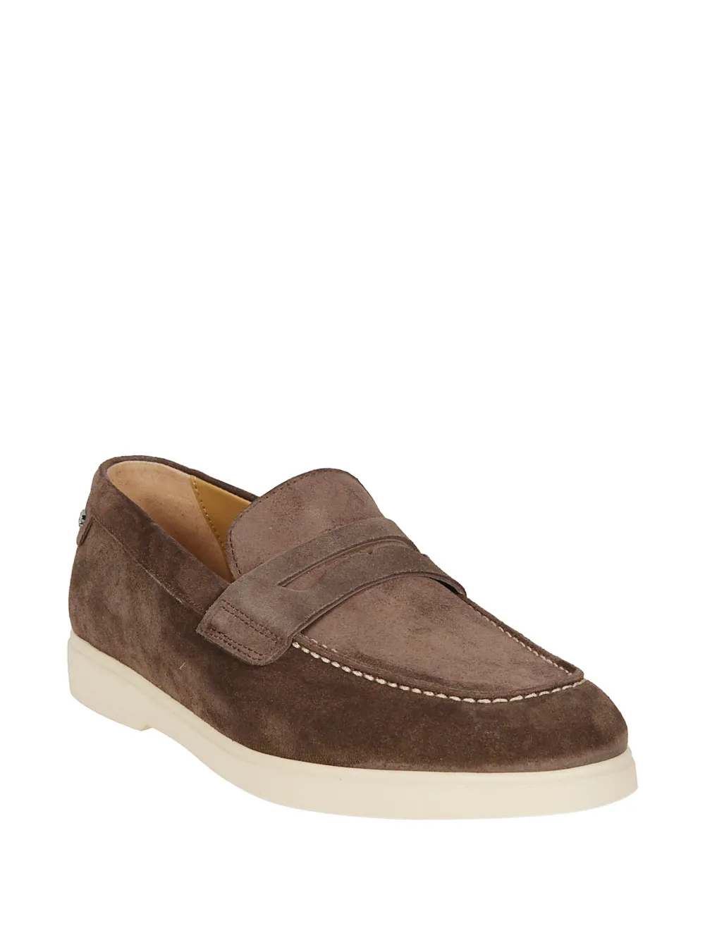 Baldinini suede penny loafers Bruin
