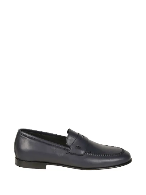 Baldinini leather penny loafers