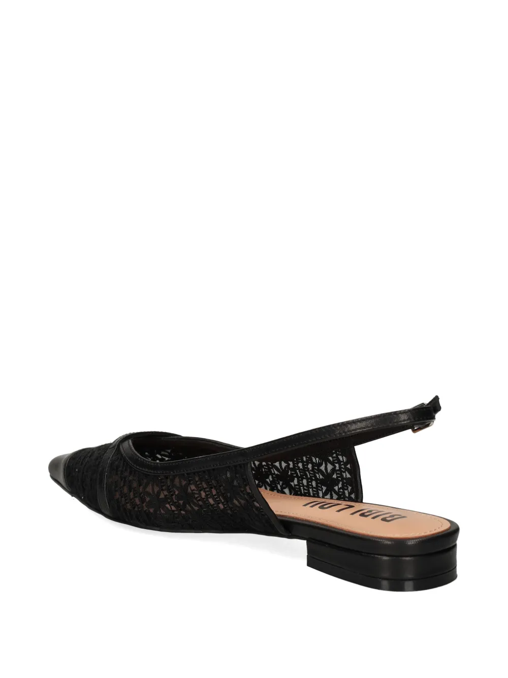 Bibi Lou Xaia point-toe slingback pumps Zwart