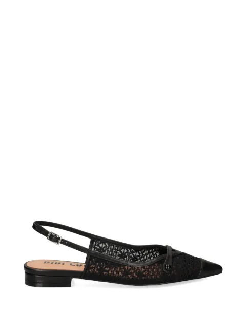 Bibi Lou Xaia point-toe slingback pumps