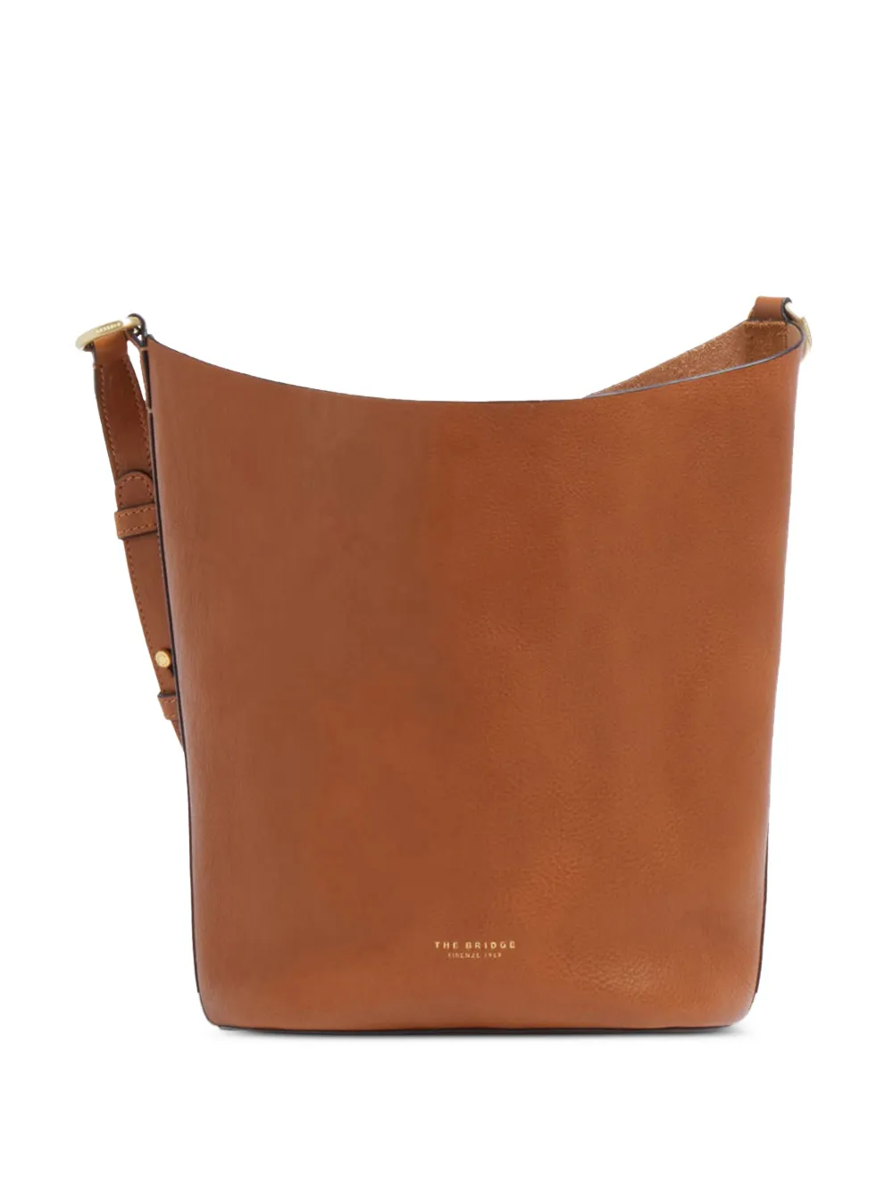 The Bridge Luce bucket bag - Marrone
