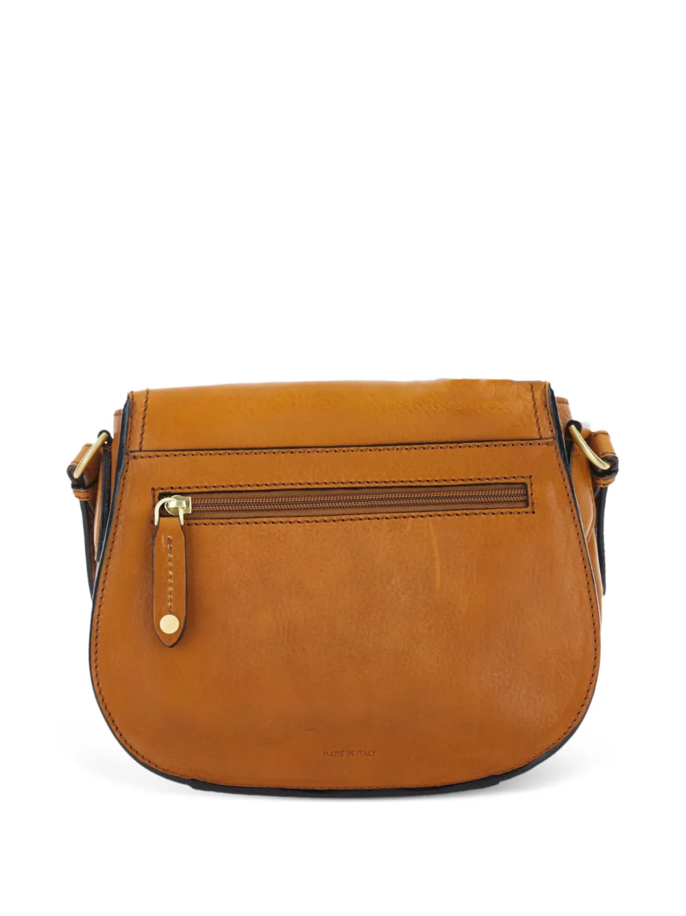  The Bridge Buckle-strap Leather Shoulder Bag - Neutrals 