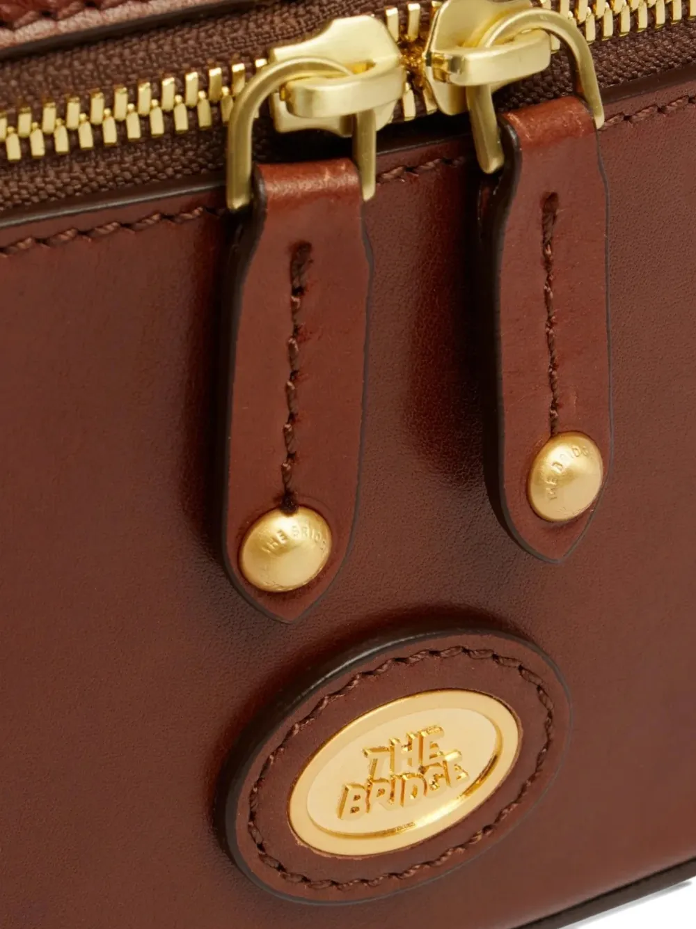 The Bridge Shopper met handvat Bruin