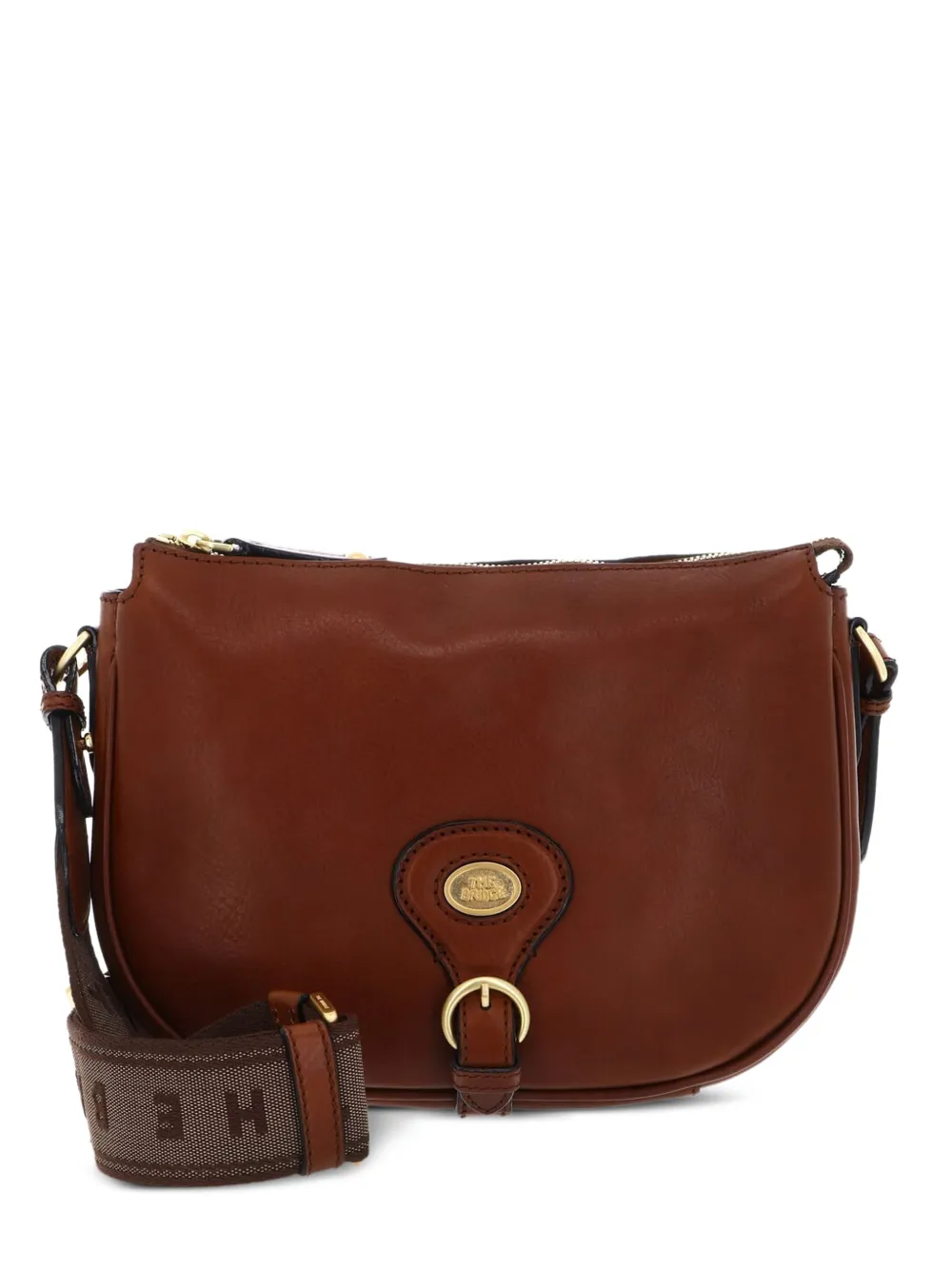 The Bridge ISADORA leather crossbody bag - Marrone