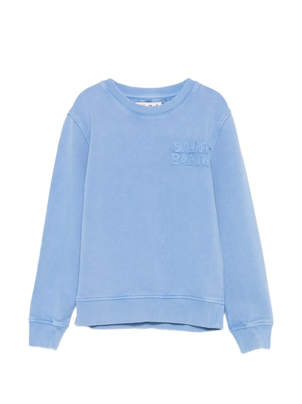 MC2 Saint Barth Kids Bobby logo sweatshirt - Blu