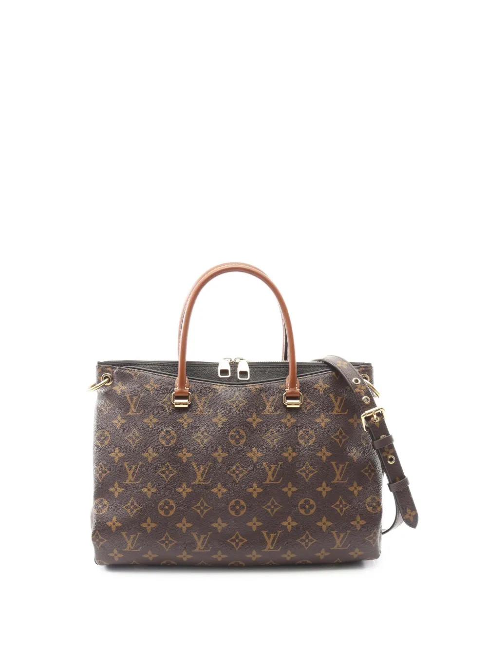Louis Vuitton Pre-Owned 2015 Monogram Pallas MM satchel - Marrone