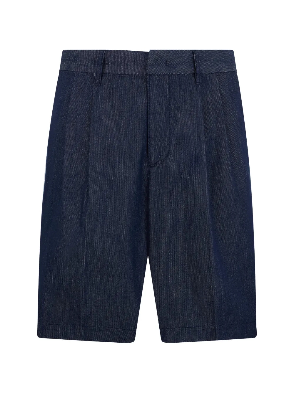 Emporio Armani pleated shorts - Blu