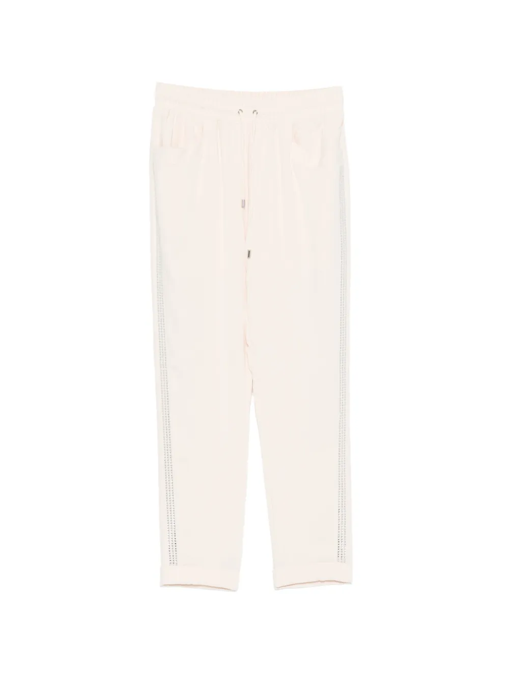 LIU JO side detail trousers - Toni neutri