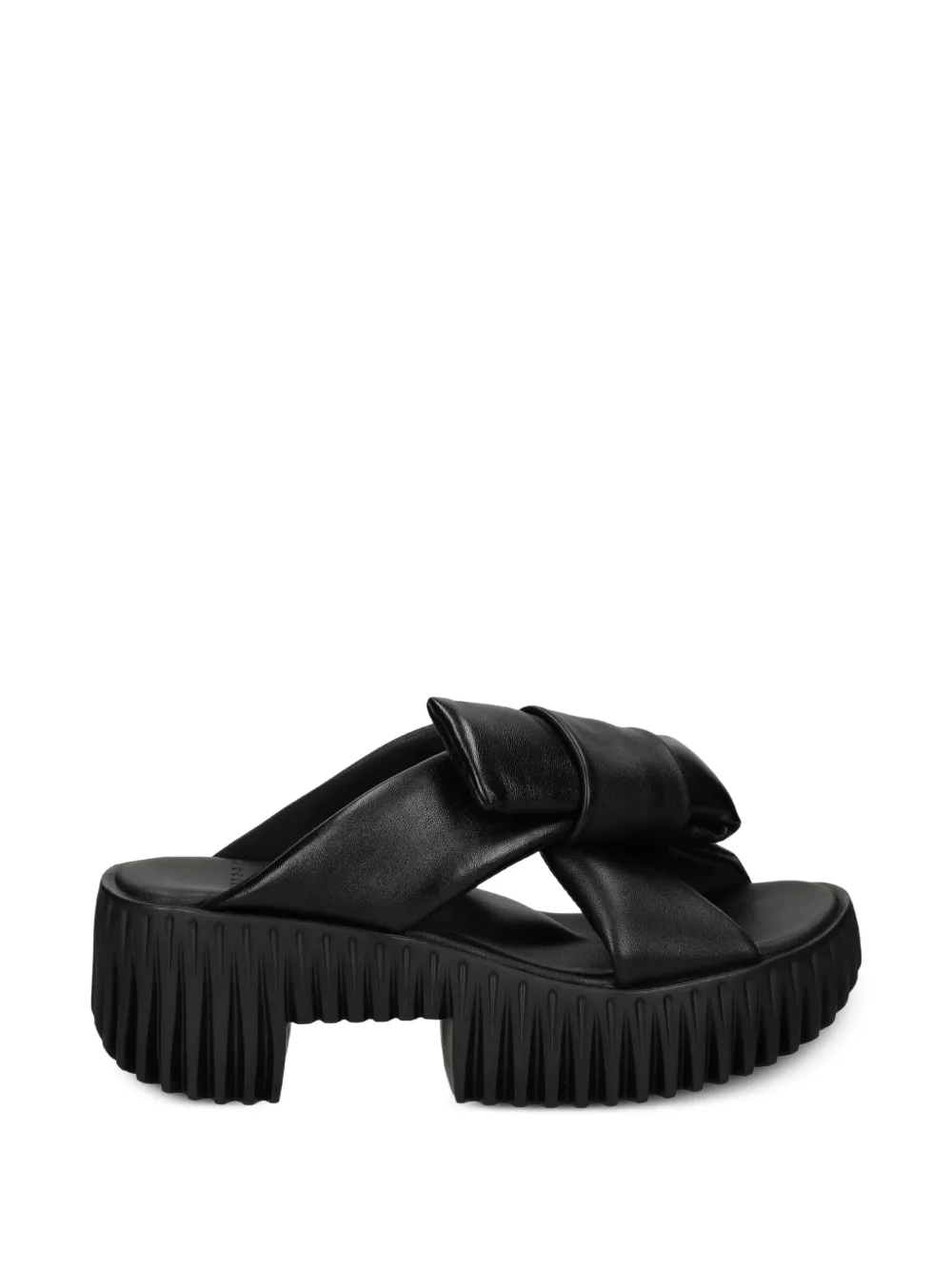 4CCCCEES Plia Bow platform sandals - Nero