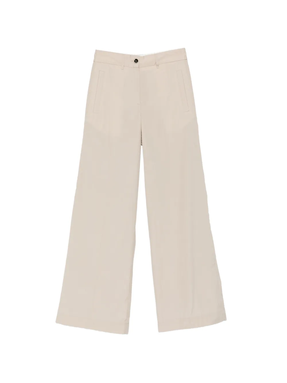 Nine In The Morning Astrid button trousers - Toni neutri