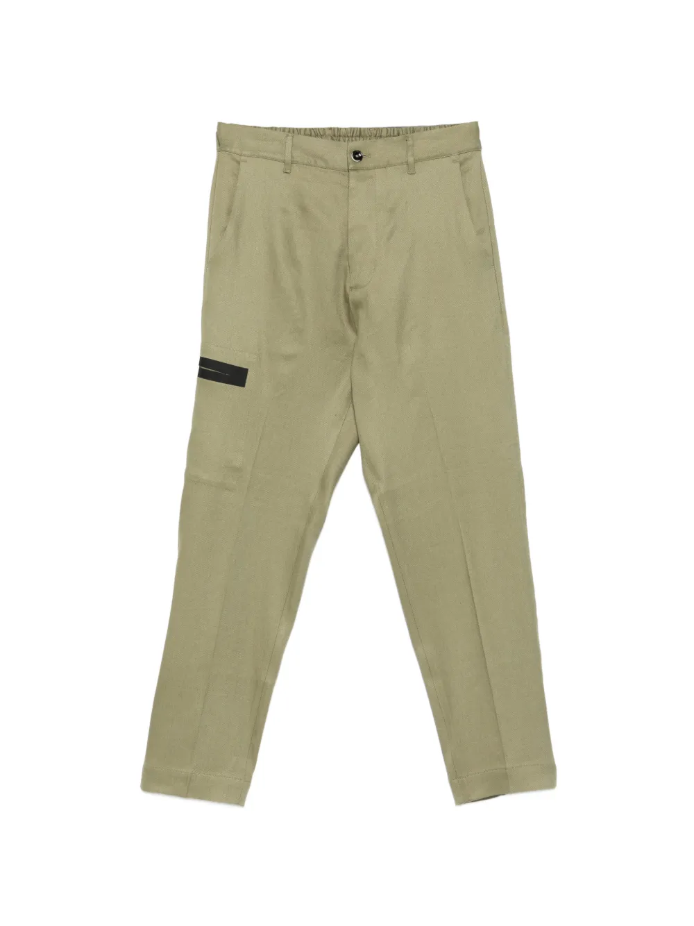 Nine In The Morning Zeust belt-loop trousers - Verde