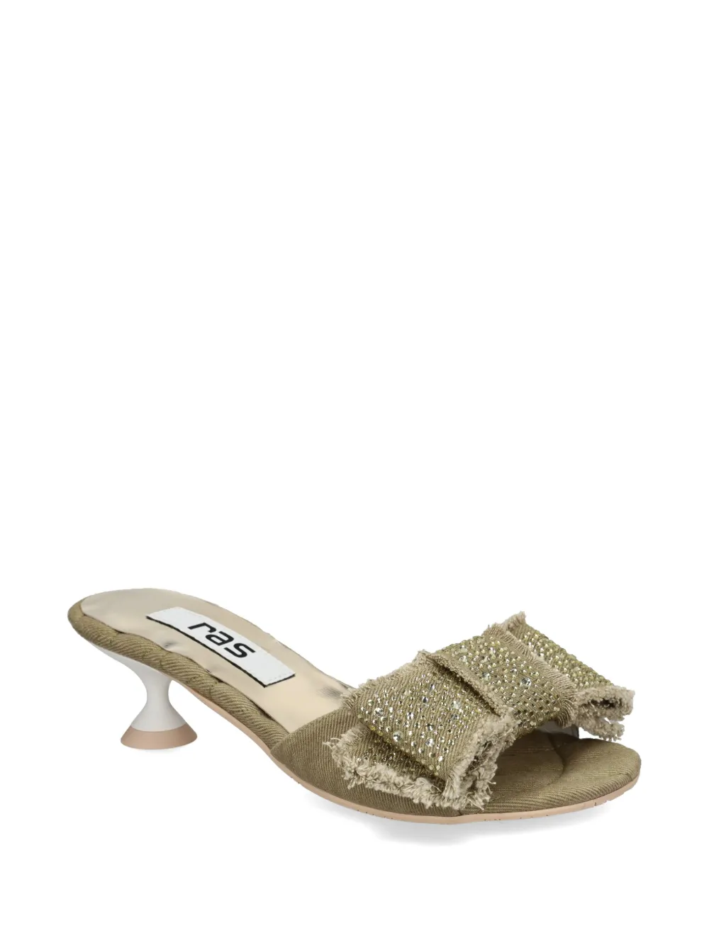 Ras bow-embellished sandals Groen