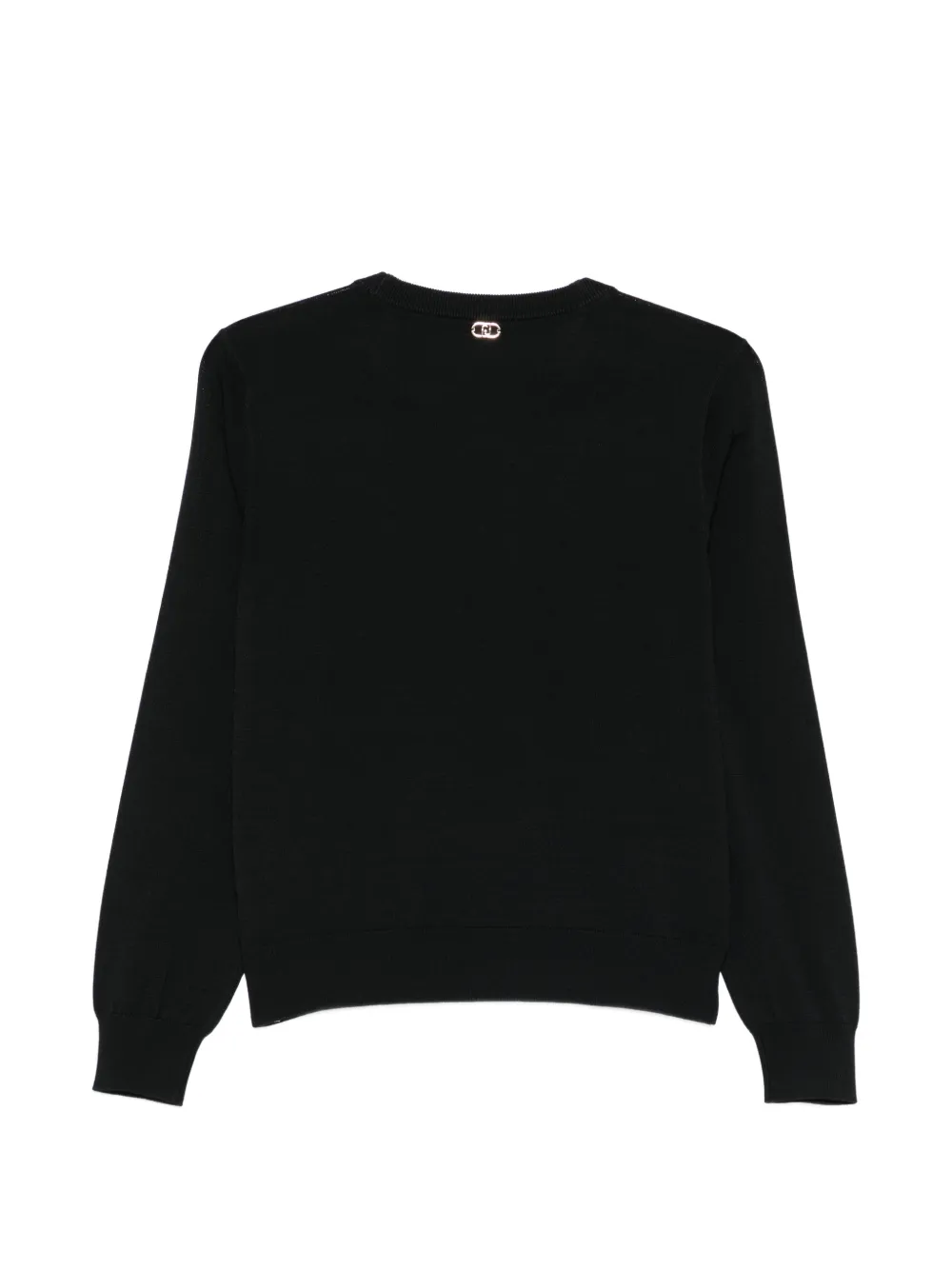 LIU JO Sweater verfraaid met kristallen Zwart