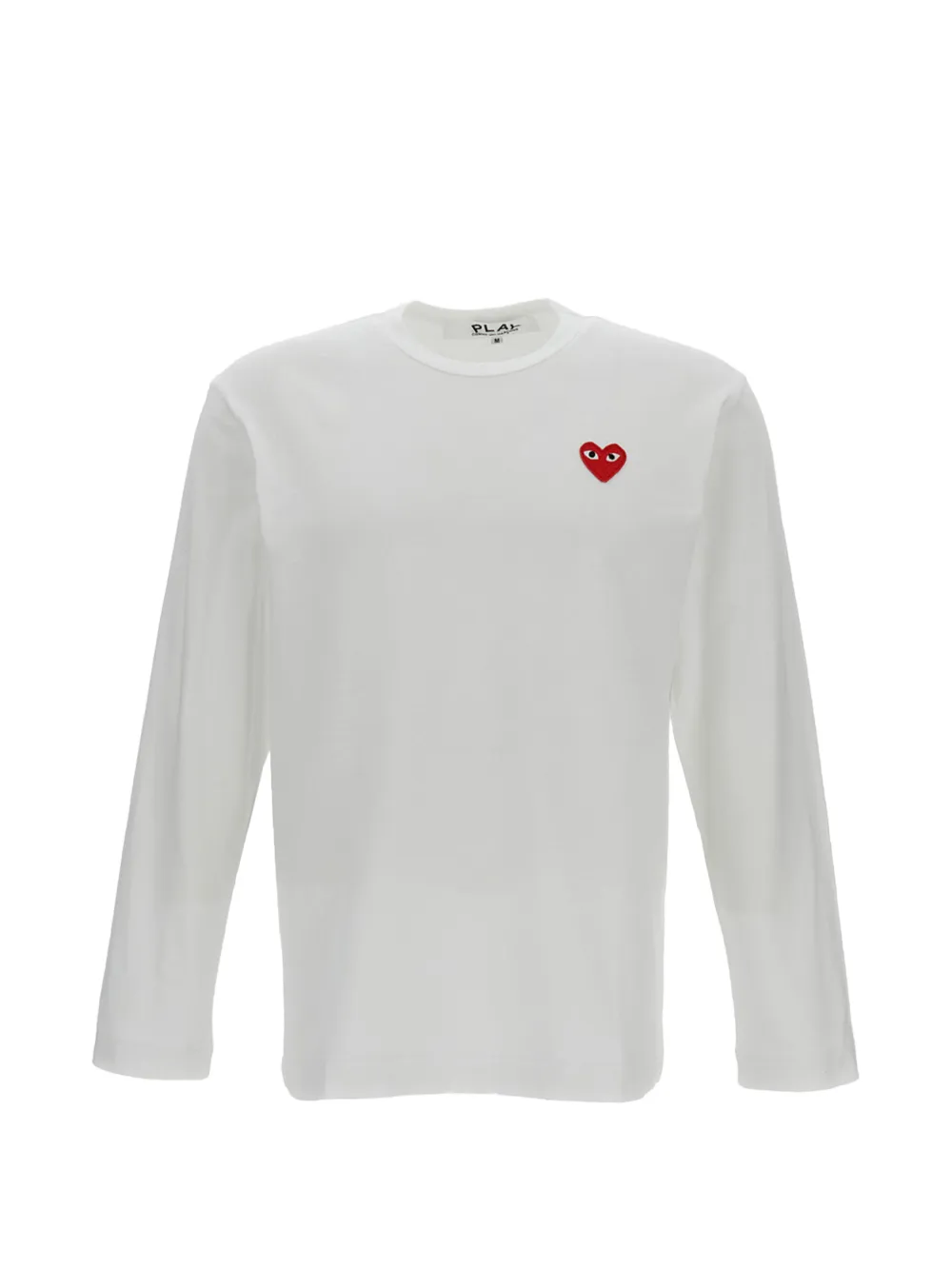 Comme Des Garçons Play long-sleeves T-shirt - Weiß