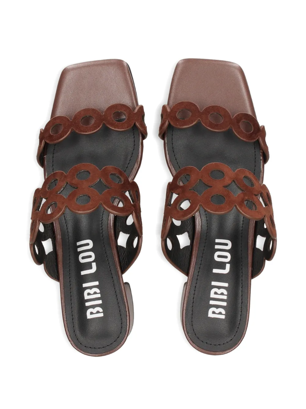 Bibi Lou cutout detail sandals Bruin